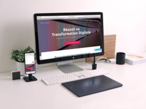 Création de site web de l'agence Transition Digitale Business par l'Atelier Ekidna